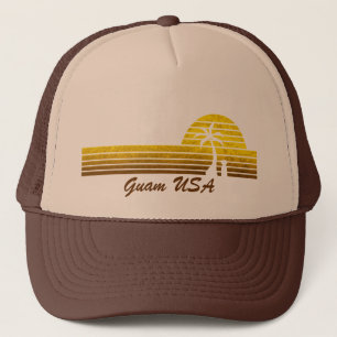 Gorra retro del camionero de Guam