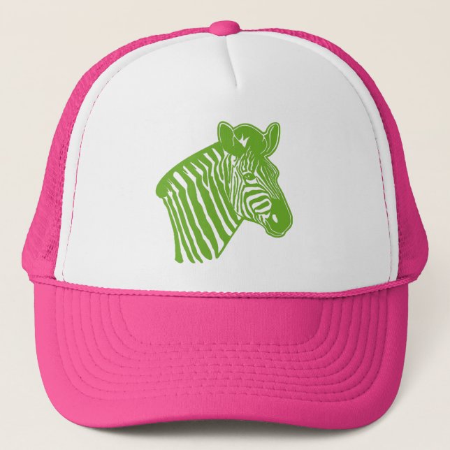 Gorra retro del camionero de la cebra (Anverso)