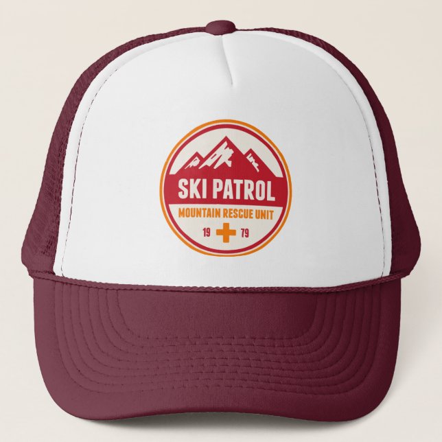 Gorra retro del camionero de la patrulla de 1979 (Anverso)