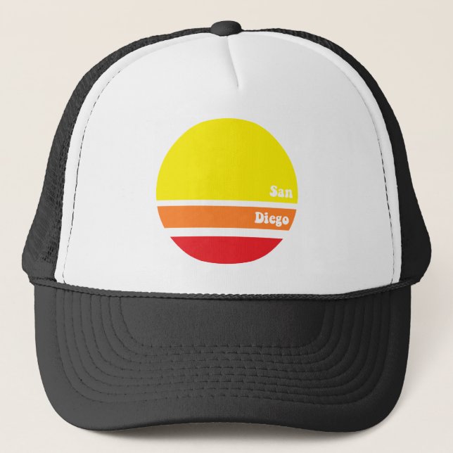 Gorra retro del camionero de San Diego (Anverso)