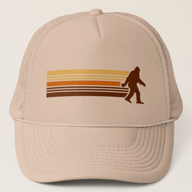 Gorra retro del camionero de Sasquatch (Anverso)