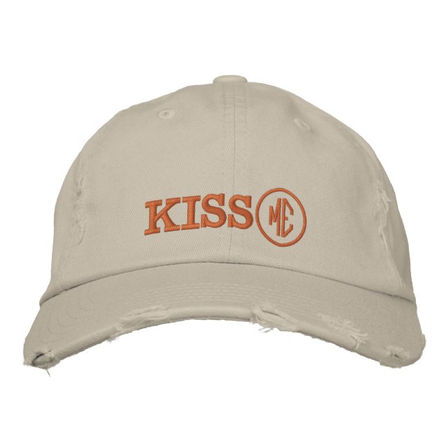 Gorra retro KISS ME / gorro de camionera Fiesta di (Anverso)