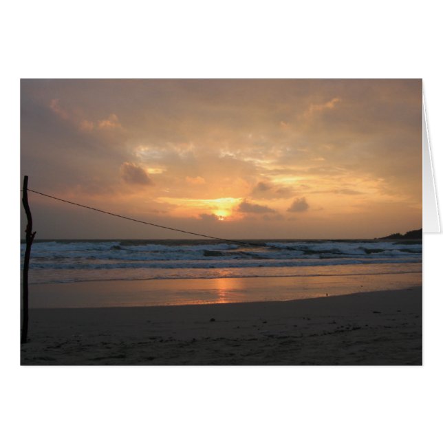 Gorra Rin Beach Sunrise... Koh Phangan, Tailandia (Anverso (Horizontal))