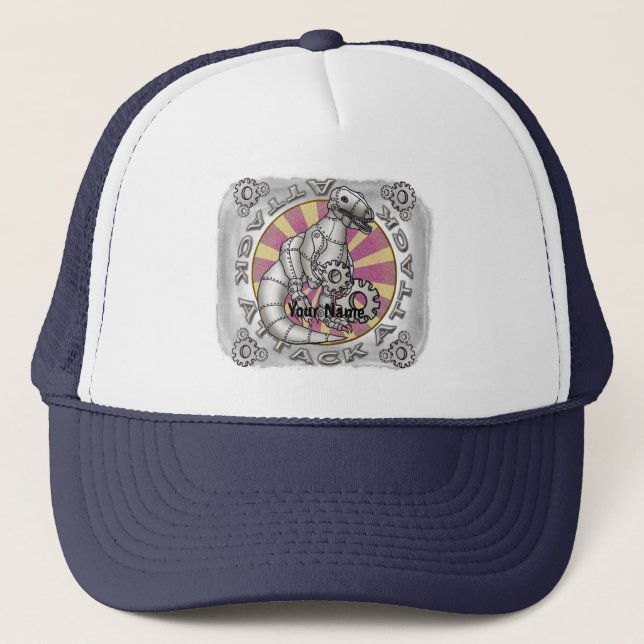 gorra robot de dinosaurios (Anverso)