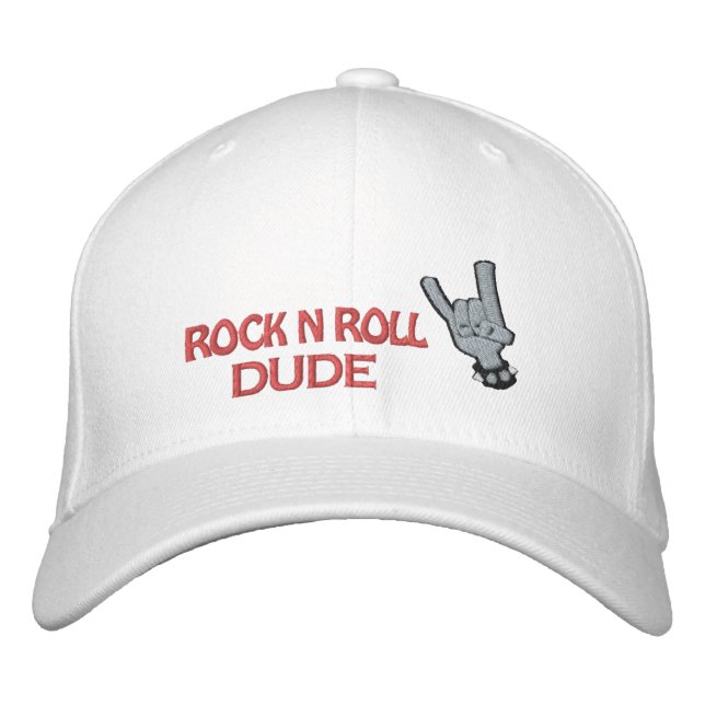 GORRA ROCK N ROLL DUDE Embroidered (Anverso)