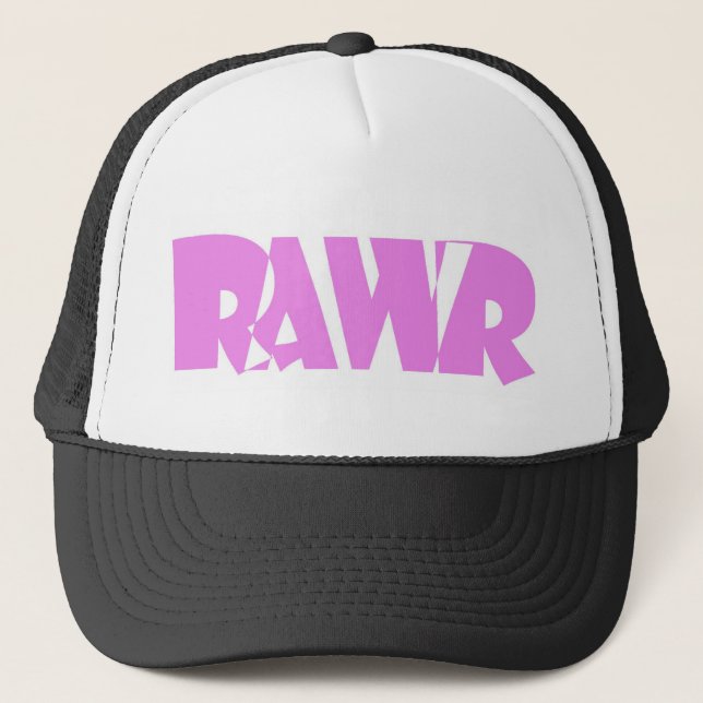 Gorra rosado de Rawr (Anverso)