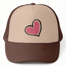 Gorra ROSADO del CORAZÓN