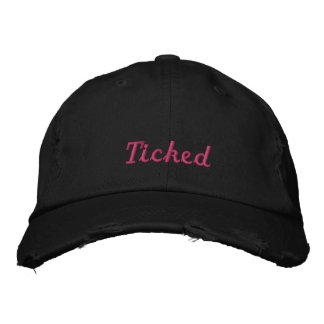 Gorra rosado y negro de Lyme_Ticked - Kendelle