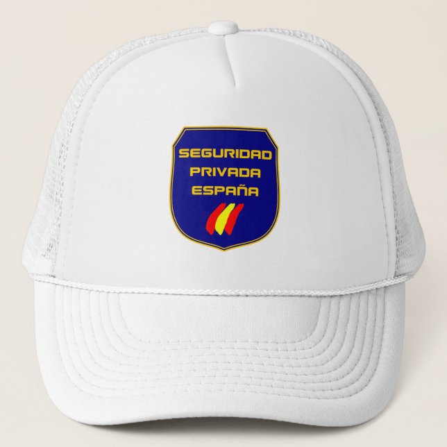 Gorra Seguridad Privada España Placa (Anverso)