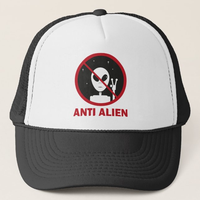 gorra Señal anti alien (Anverso)