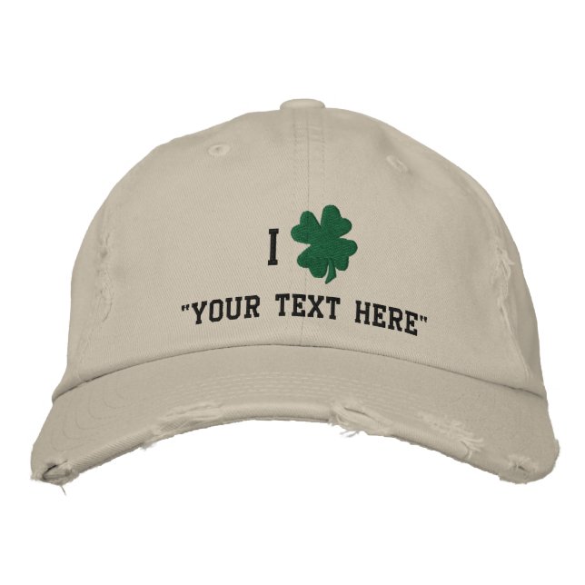 Gorra Shamrock, crea tu propio (Anverso)