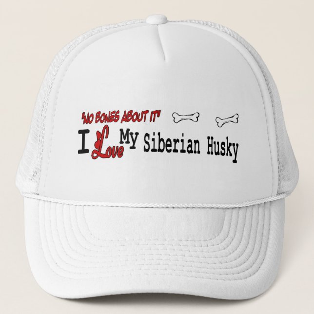 Gorra Siberian Husky (I Love) (Anverso)