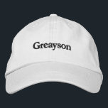 Gorra sindical familiar<br><div class="desc">Celebra tu próxima reunión familiar con estilo con esta gorra de béisbol personalizada. Sólo tienes que añadir el nombre de tu familia y el año de reunión usando los campos de plantilla fáciles. Este gorra personalizado es un placer divertido y práctico que se coordina perfectamente con nuestra colección de fiestas...</div>