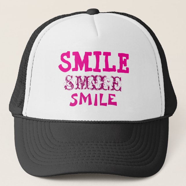 Gorra Smile Smile Trucker (Anverso)