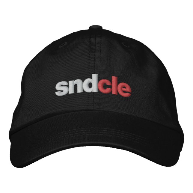 GORRA SND Cle, negro (Anverso)
