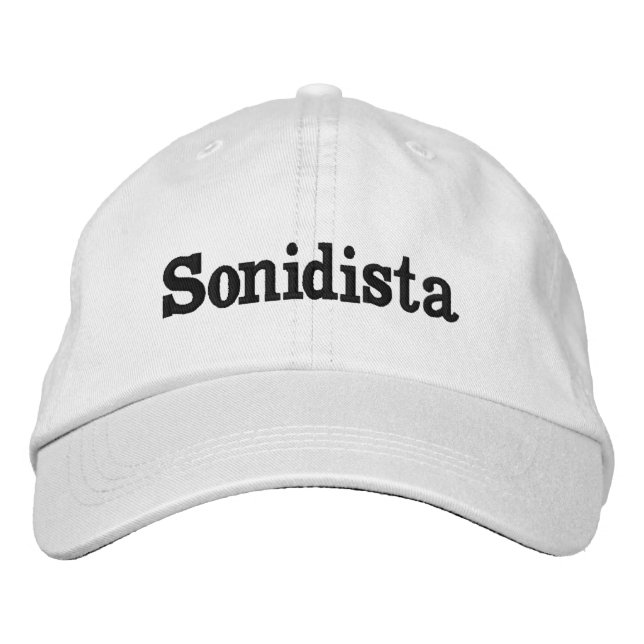 Gorra Sonidista (Anverso)