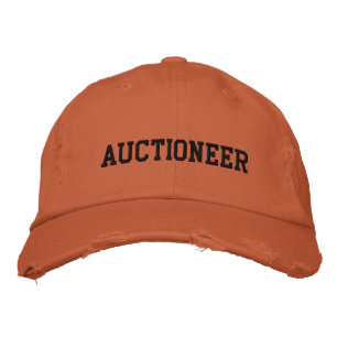 Gorra subastador bordado