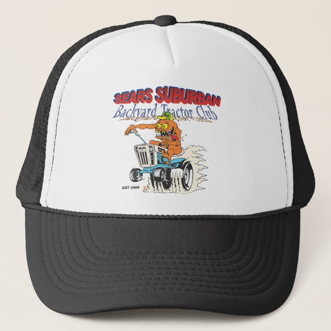 Gorra suburbano del tractor del patio trasero de (Anverso)