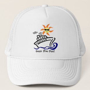 Gorra temático del camionero de la travesía