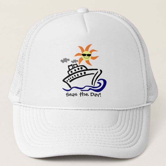 Gorra temático del camionero de la travesía (Anverso)
