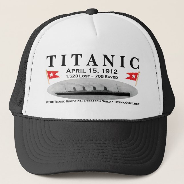 Gorra titánico del camionero de la nave del (Anverso)