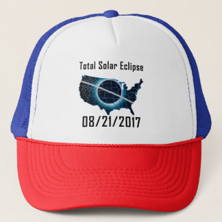 Gorra total del camionero del eclipse solar 2017