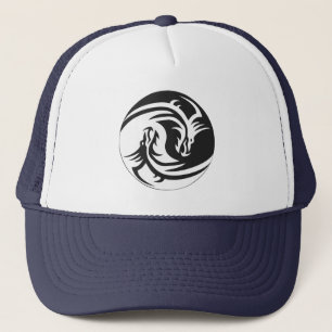 Gorra tribal del camionero del diseño del tatuaje
