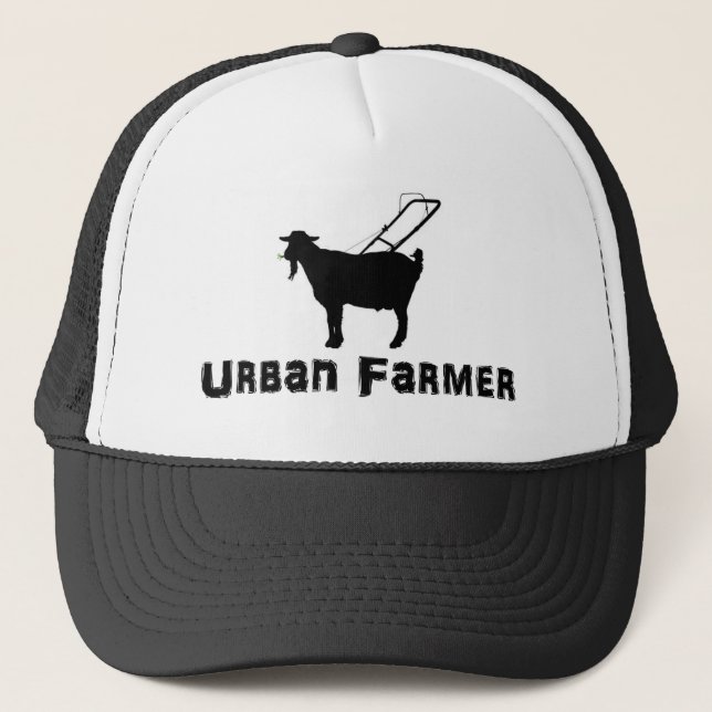 Gorra urbano del camionero de la cabra (Anverso)