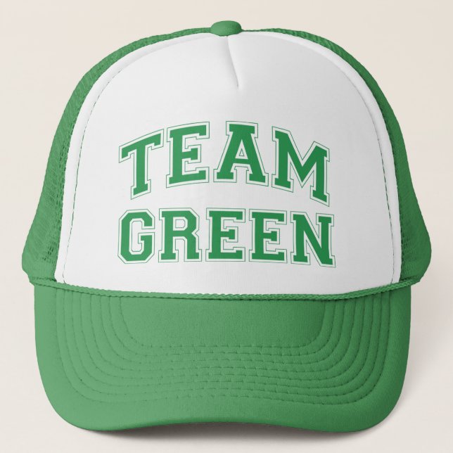 Gorra verde del equipo (Anverso)