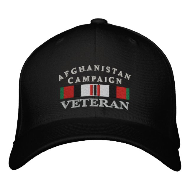 Gorra veterano de campaña en Afganistán (Anverso)