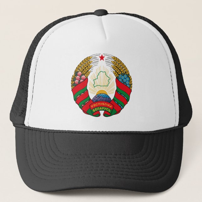 Gorra (viejo) del escudo de armas de Bielorrusia (Anverso)