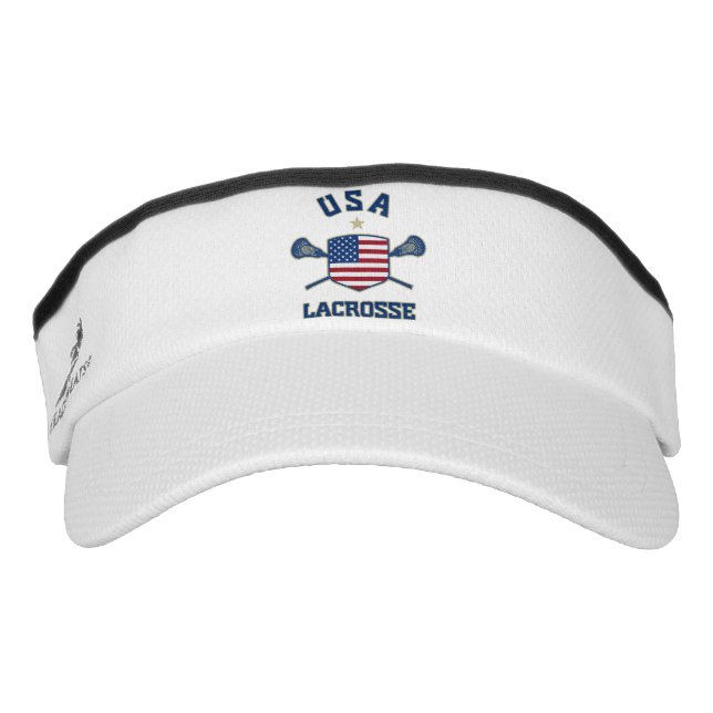 Gorra visera Lacrosse USA (Anverso)