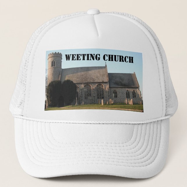 Gorra Weeting Church Weeting Weeting Norfolk Engla (Anverso)