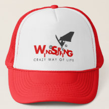 Gorra Windsurfing del rojo y blanco