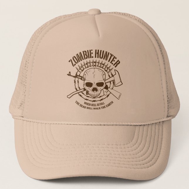 Gorra Zombie Hunter (Anverso)