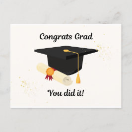 Gorras a ti: Tarjetas de graduación