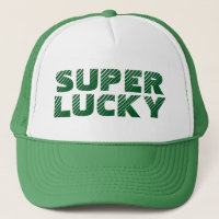 Gorras afortunados estupendos