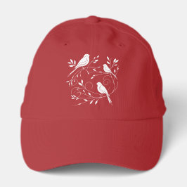 Gorras Amigos Plumas Blancas