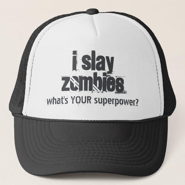 Gorras asesinos zombis (Anverso)