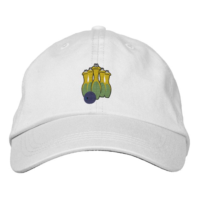 Gorras Bordadas con Bolos de Sapos (Anverso)