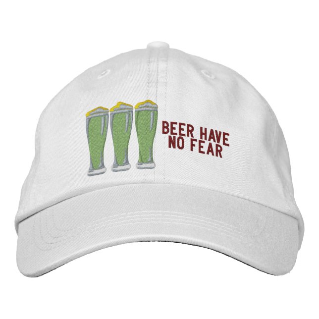 Gorras Bordadas de Pintas de Cerveza (Anverso)