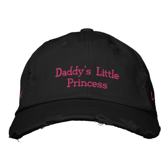 Gorras con barrido de algodón impreso en texto (Anverso)