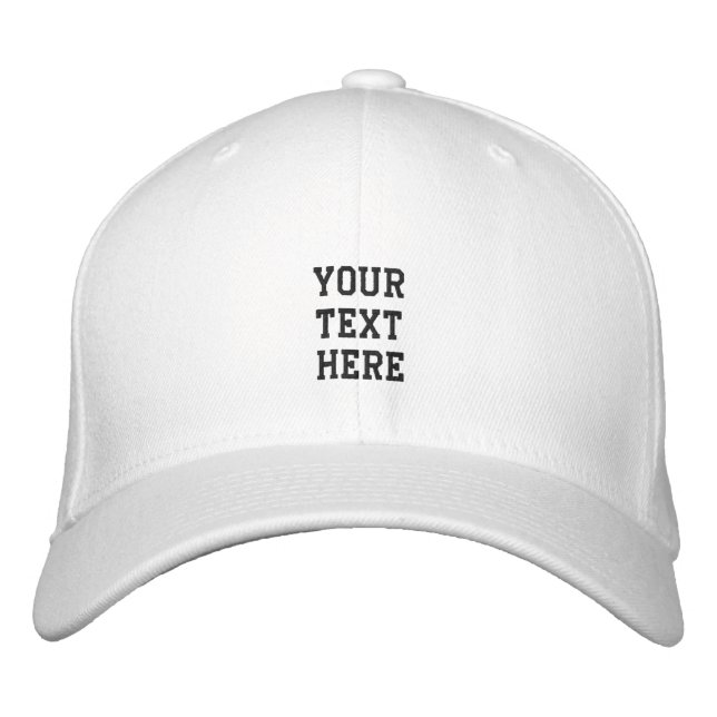 Gorras con derechos de personalizado no mínimos (Anverso)