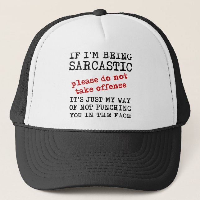 Gorras con Frases Divertidas Ofensivas y Sarcástic (Anverso)