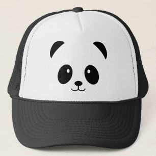 Gorras con gorro de bola de panda lindo pandas