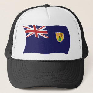 Gorras con la bandera de las Islas Turcas y Caicos