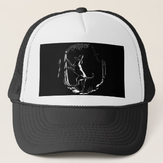 Gorras de arte de caza de perros honrados
