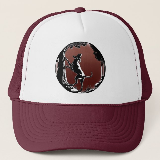 Gorras de arte de caza de perros honrados (Anverso)