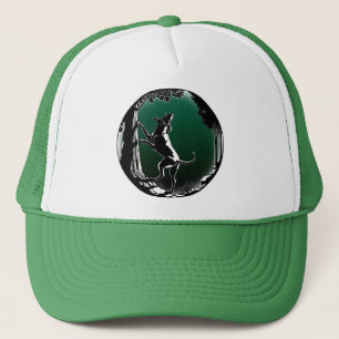 Gorras de arte de caza de perros honrados