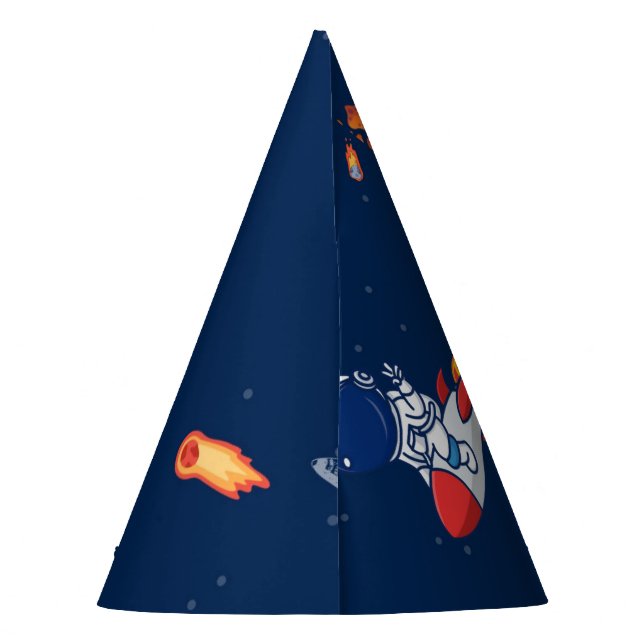 Gorras de Aventura Espacial de Astronauta - Cumple (Reverso)